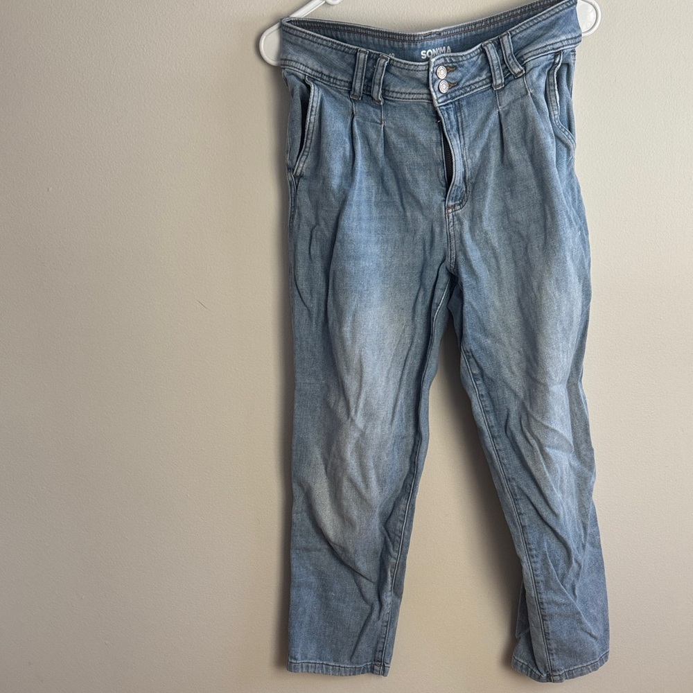 Sonoma Light Blue Ankle Jeans